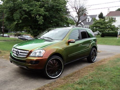 2006 mercedes-benz ml350 , multi colors paint ,  3.5l