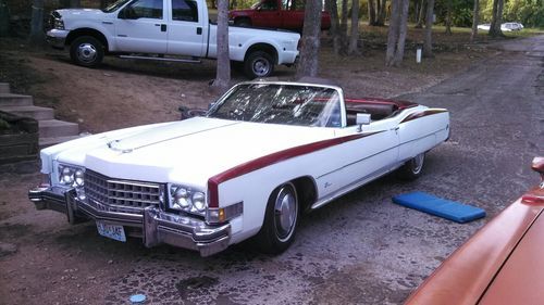 1973 cadillac eldorado base convertible 2-door 8.2l