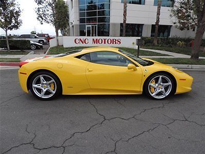 2011 ferrari 458 italia coupe / we have over 10 458's in stock / 2010 2012 2013