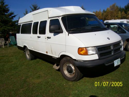 Dodge ram van 3500 extended body, high top