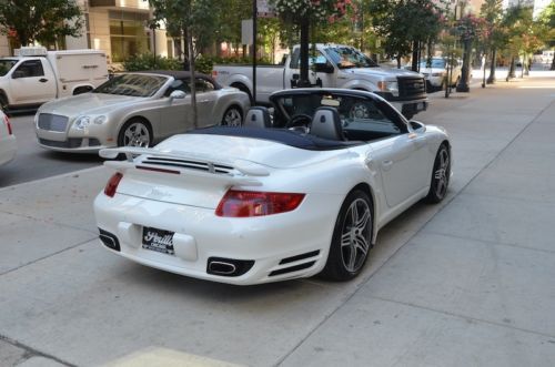 2008 Porsche 911 Turbo Cab 6-Speed 2 Owner Really Clean Car! True Manual White!!, US $88,800.00, image 4