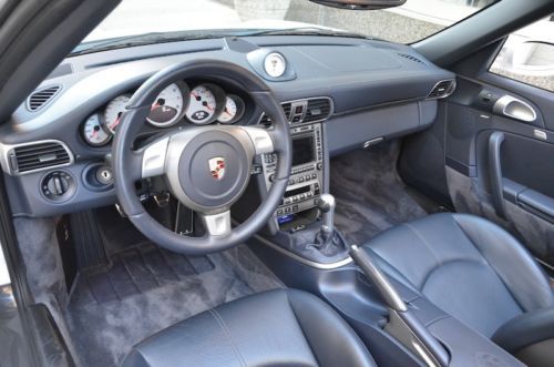2008 Porsche 911 Turbo Cab 6-Speed 2 Owner Really Clean Car! True Manual White!!, US $88,800.00, image 8