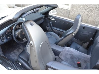 2008 Porsche 911 Turbo Cab 6-Speed 2 Owner Really Clean Car! True Manual White!!, US $88,800.00, image 20