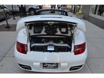 2008 Porsche 911 Turbo Cab 6-Speed 2 Owner Really Clean Car! True Manual White!!, US $88,800.00, image 21