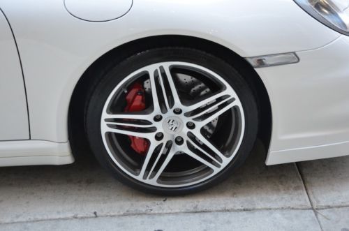 2008 Porsche 911 Turbo Cab 6-Speed 2 Owner Really Clean Car! True Manual White!!, US $88,800.00, image 27