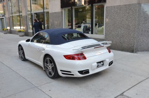 2008 Porsche 911 Turbo Cab 6-Speed 2 Owner Really Clean Car! True Manual White!!, US $88,800.00, image 30