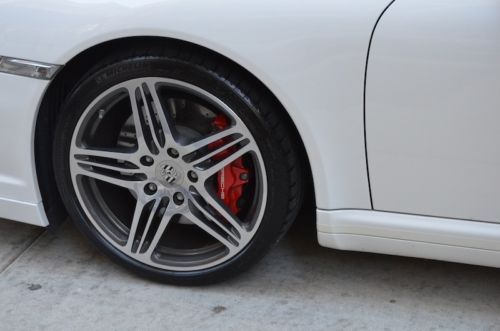 2008 Porsche 911 Turbo Cab 6-Speed 2 Owner Really Clean Car! True Manual White!!, US $88,800.00, image 32