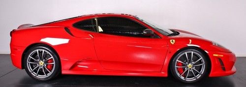 2008 ferrari 430 scuderia, rosso corsa, warranty, ln, 5700 miles