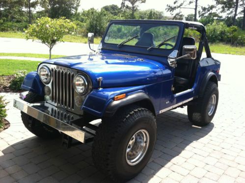 1979 jeep cj-7 golden eagle edition 5.0l v8 automatic