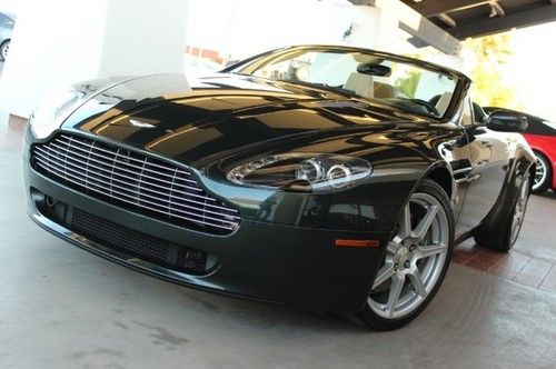 2008 aston martin vantage convertible. f1 trans. loaded. 1 owner. clean carfax.
