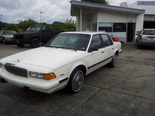 1989 buick century custom sedan 4-door 2.8l