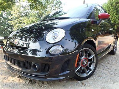 2dr hb abarth fiat 500 abarth low miles hatchback manual gasoline 1.4l 16-valve