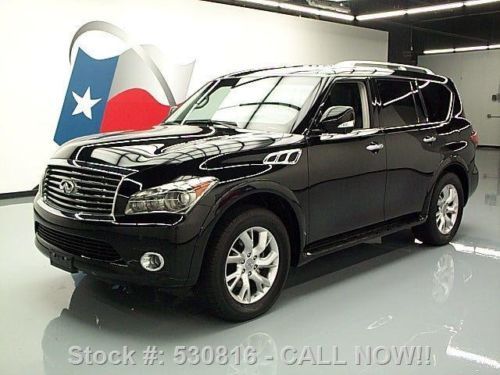 2013 infiniti qx56 7-pass sunroof nav rear cam 20&#039;s 15k texas direct auto