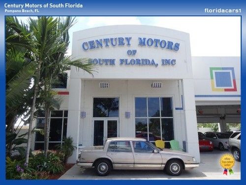 1988 buick electra park ave 3.8l v6 auto low mileage leather 1 owner