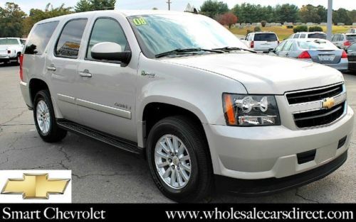 Used chevrolet tahoe hybrid 4x2 sport utility 2wd chevy electric suv gas saver