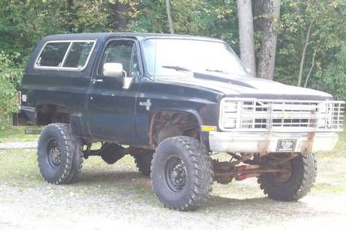 1985 chevrolet k5 blazer custom sport utility 2-door 5.7l