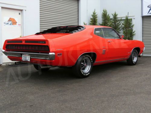 1970 ford torino cobra gt 2-door sportsroof rare j-code 429 ram air #&#039;s matching