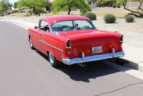 1955 CHEVROLET 2-DR HARDTOP, BEL AIR AUTO, FRAME-OFF RESTORED, +AIR, US $55,000.00, image 4