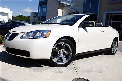 2009 pontiac g6 gt convertible - 1 owner - florida vehicle