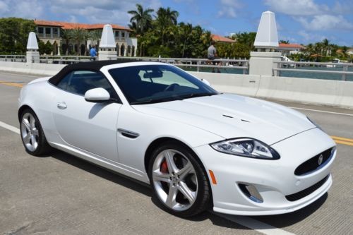 2014 jaguar xkr r convertible 510hp supercharged type **blw wholesale* xj f 2013