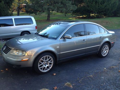 2003 volkswagen passat w8 4motion, 6-speed manual, low miles, clean