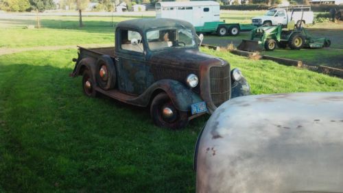 1936 Ford Pickup. Barn find stored in 1969. Rat Rod Hot Rod Bone stock #s match, US $7,500.00, image 4