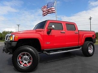 Lifted*moto metal*h3t*crew cab*4x4*truck*victory red*carfax cert*we finance*fla