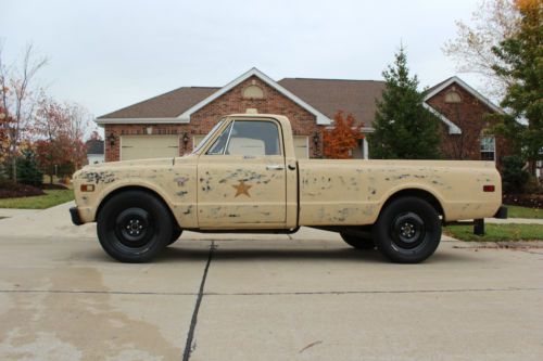 Chevy Pick Up Truck 1/2 ton 350 ci Automatic Custom 22" Steelie's, image 2
