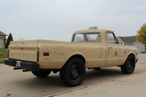 Chevy Pick Up Truck 1/2 ton 350 ci Automatic Custom 22" Steelie's, image 9