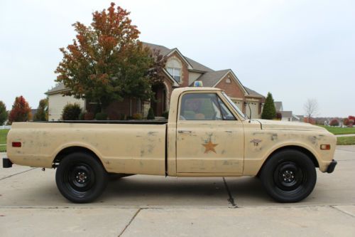 Chevy Pick Up Truck 1/2 ton 350 ci Automatic Custom 22" Steelie's, image 10