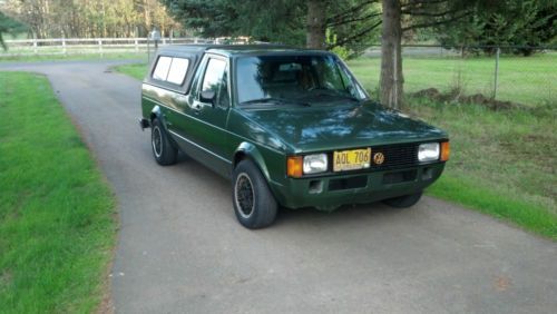 1981 1.6 turbo diesel volkwagen rabbit pickup