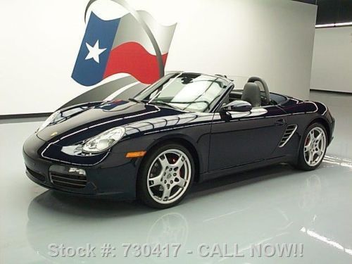 2005 porsche boxster s roadster 6speed htd seats 12k mi texas direct auto