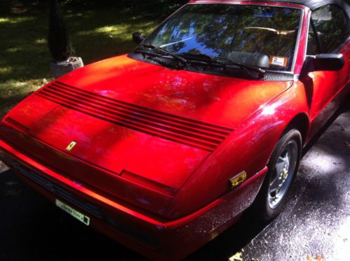 91 ferrari mondial cabriolet convertible