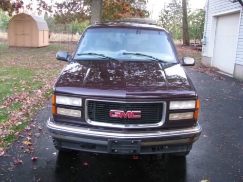 1997 GMC YUKON 4 X 4 four wheel drive automatic V8 two 2 door, image 6
