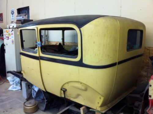 1929 model a 2 dr sedan all steel project with tci frame