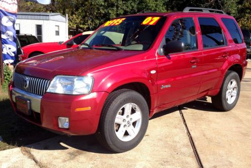 2007 mercury mariner hybrid 4wd super low miles navigation sunroof..