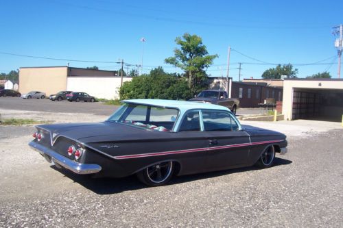 1961 bel air 2 door sedan flat top  air ride post