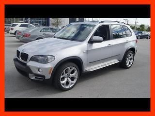 2007 bmw x5 3.0si   awd silver w/black interior