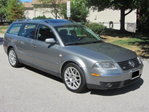 2004 volkswagen passat wagon w8 4motion very rare, fun wagon