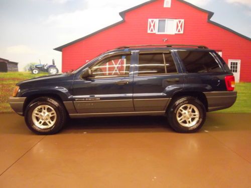 No reserve 2002 jeep grand cherokee 4x4 4.0 litre inline 6 cylinder no reserve
