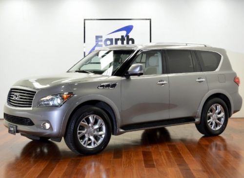 2013 infiniti qx56 awd, rear ent, loaded, 1 owner!