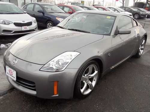 2007 nissan 350z touring coupe 2-door 3.5l v-6 titanium, leather, bose, 6 disc