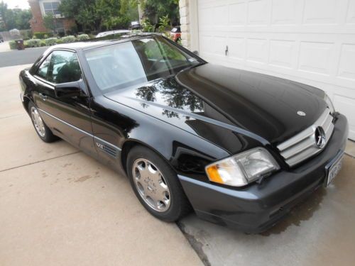 Mercedes 600sl v12 convertible with hardtop califonia and texas beauty great gif