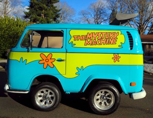 The mystery machine scooby doo life size shorty mini bus van type2 westfalia