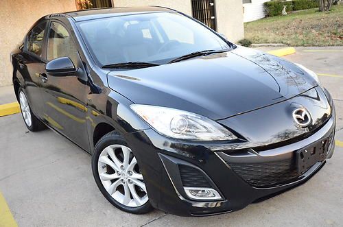 2010 mazda 3 s grand touring no reserve leather 2.5l hid 12k miles rebuilt 3i