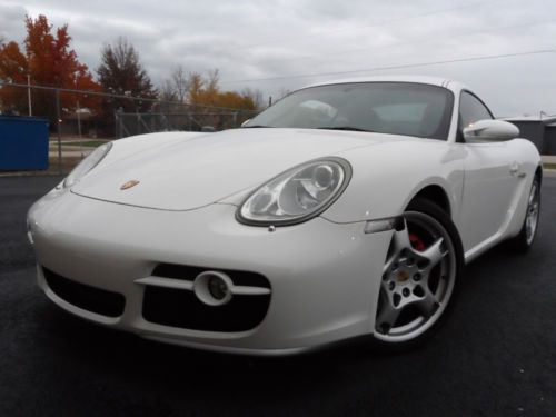Cayman s with a six speed. california car leather heated seats power seats
