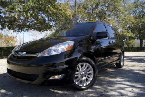 2008 toyota sienna xle limited fully loaded nav dvd res lqqk 07 09