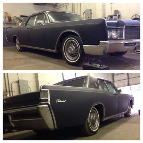 1969 lincoln continental! 460 v8! suicide doors! barn find! complete! original!