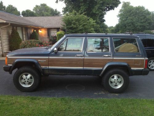 1988 jeep wagoneer limited sport utility 4-door 4.0l