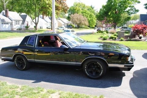 1988 chevrolet monte carlo ls coupe 2-door 4.3l